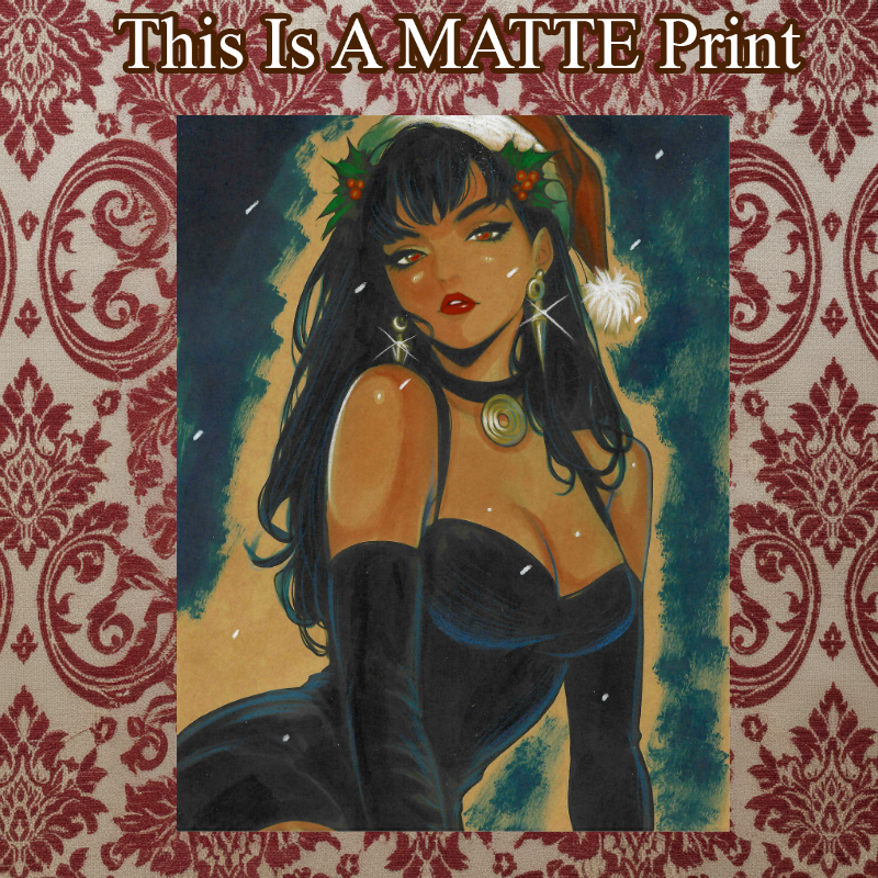 Yor Forger Art Illustration Hard Signed 8.5x11in Fine Art PRINT