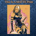 Psylocke Art Illustration Hard Signed 8.5x11in Fine Art PRINT