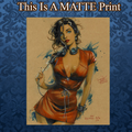 OC Art Illustration Hard Signed 8.5x11in Fine Art PRINT