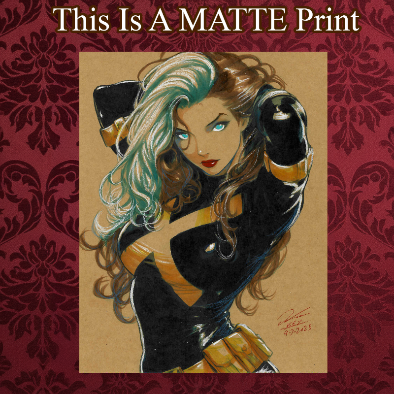 Rogue Art Illustration Hard Signed 8.5x11in Fine Art PRINT