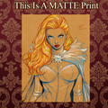 Emma Frost Art Illustration Hard Signed 8.5x11in Fine Art PRINT