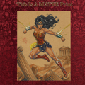 Wonder Woman Art Illustration Hard Signed 8.5x11in Fine Art PRINT