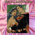 Wonder Woman Art Illustration Hard Signed 8.5x11in Fine Art PRINT