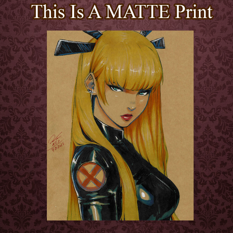 Magik Art Illustration Hard Signed 8.5x11in Fine Art PRINT