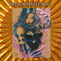 Psylocke Art Illustration Hard Signed 8.5x11in Fine Art PRINT