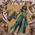 Mystique Art Illustration Hard Signed 8.5x11in Fine Art PRINT
