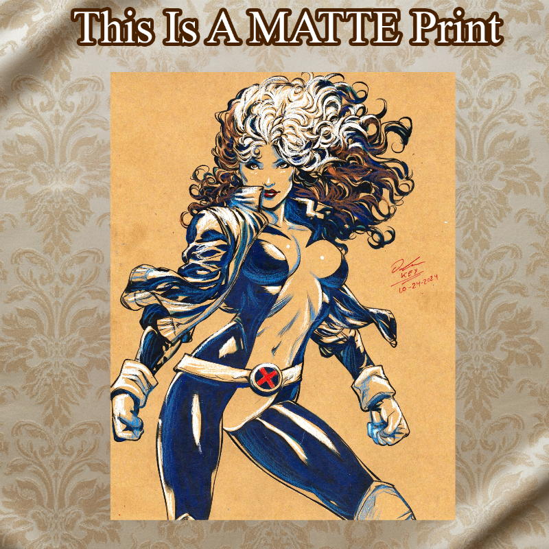 Rogue Art Illustration Hard Signed 8.5x11in Fine Art PRINT