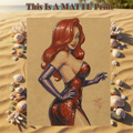 Jessica Rabbit Art Illustration Hard Signed 8.5x11in Fine Art PRINT