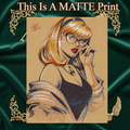 Gwen Stacy Art Illustration Hard Signed 8.5x11in Fine Art PRINT