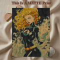 Sue Storm Art Illustration Hard Signed 8.5x11in Fine Art PRINT