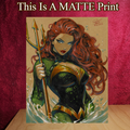 Mera Art Illustration Hard Signed 8.5x11in Fine Art PRINT