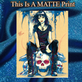 Death Of The Endless Art Illustration Hard Signed 8.5x11in Fine Art PRINT