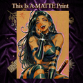 Psylocke Art Illustration Hard Signed 8.5x11in Fine Art PRINT