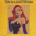 Jessica Rabbit Art Illustration Hard Signed 8.5x11in Fine Art PRINT