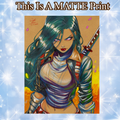 Psylocke Art Illustration Hard Signed 8.5x11in Fine Art PRINT