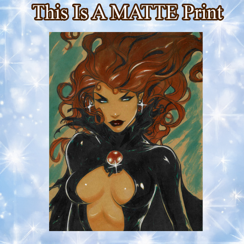 Goblin Queen Art Illustration Hard Signed 8.5x11in Fine Art PRINT
