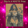 Dejah Thoris Art Illustration Hard Signed 8.5x11in Fine Art PRINT