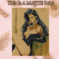 Dejah Thoris Art Illustration Hard Signed 8.5x11in Fine Art PRINT
