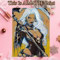 Lady Death Art Illustration Hard Signed 8.5x11in Fine Art PRINT