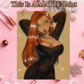 Jessica Rabbit Art Illustration Hard Signed 8.5x11in Fine Art PRINT