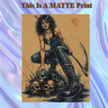 Death Of The Endless Art Illustration Hard Signed 8.5x11in Fine Art PRINT