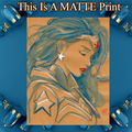 Wonder Woman Art Illustration Hard Signed 8.5x11in Fine Art PRINT