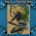 Magik Art Illustration Hard Signed 8.5x11in Fine Art PRINT