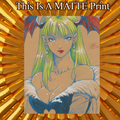 Morrigan Aensland Art Illustration Hard Signed 8.5x11in Fine Art PRINT