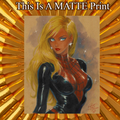 Spider Girl Art Illustration Hard Signed 8.5x11in Fine Art PRINT