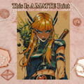 Magik Art Illustration Hard Signed 8.5x11in Fine Art PRINT