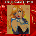 Gwen Stacy Art Illustration Hard Signed 8.5x11in Fine Art PRINT