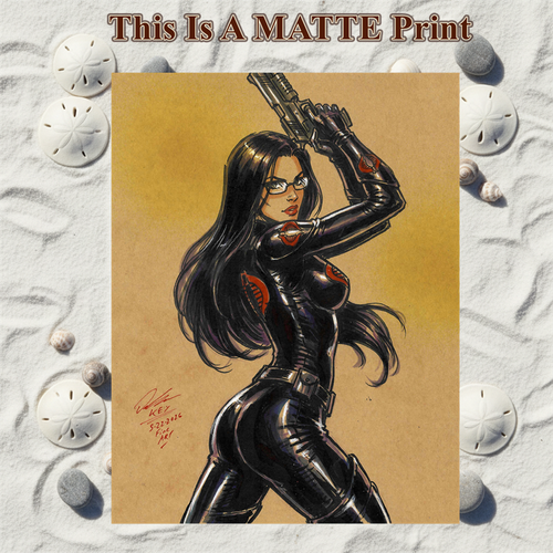 Baroness Art Illustration Hard Signed 8.5x11in Fine Art PRINT