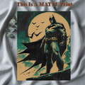 Batman Art Illustration Hard Signed 8.5x11in Fine Art PRINT