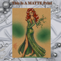Poison Ivy Art Illustration Hard Signed 8.5x11in Fine Art PRINT