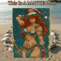 Red Sonja Art Illustration Hard Signed 8.5x11in Fine Art PRINT