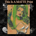 She Hulk Art Illustration Hard Signed 8.5x11in Fine Art PRINT