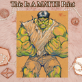 Hulk Art Illustration Hard Signed 8.5x11in Fine Art PRINT