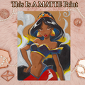 Princess Jasmine Art Illustration Hard Signed 8.5x11in Fine Art PRINT