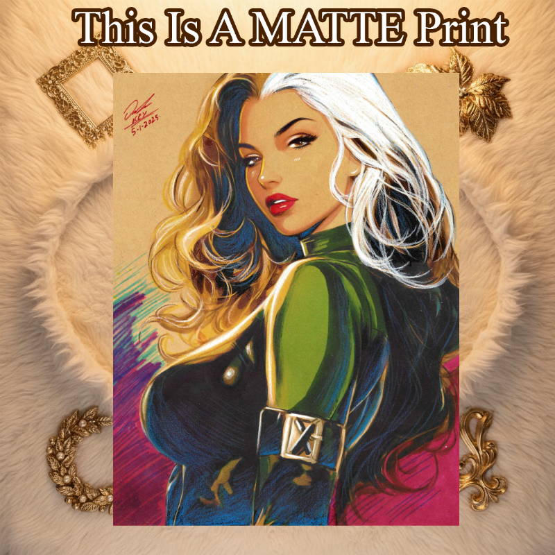 Rogue Art Illustration Hard Signed 8.5x11in Fine Art PRINT
