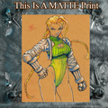 Cammy Art Illustration Hard Signed 8.5x11in Fine Art PRINT