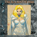 Emma Frost Art Illustration Hard Signed 8.5x11in Fine Art PRINT