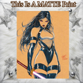 Psylocke Art Illustration Hard Signed 8.5x11in Fine Art PRINT