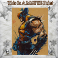 Wolverine Art Illustration Hard Signed 8.5x11in Fine Art PRINT