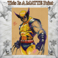 Wolverine Art Illustration Hard Signed 8.5x11in Fine Art PRINT