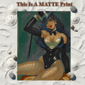 Zatanna Art Illustration Hard Signed 8.5x11in Fine Art PRINT