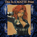 Black Widow Art Illustration Hard Signed 8.5x11in Fine Art PRINT