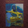 Thantos Art Illustration Hard Signed 8.5x11in Fine Art PRINT