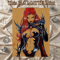Goblin Queen Art Illustration Hard Signed 8.5x11in Fine Art PRINT