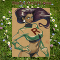 Jessie Art Illustration Hard Signed 8.5x11in Fine Art PRINT