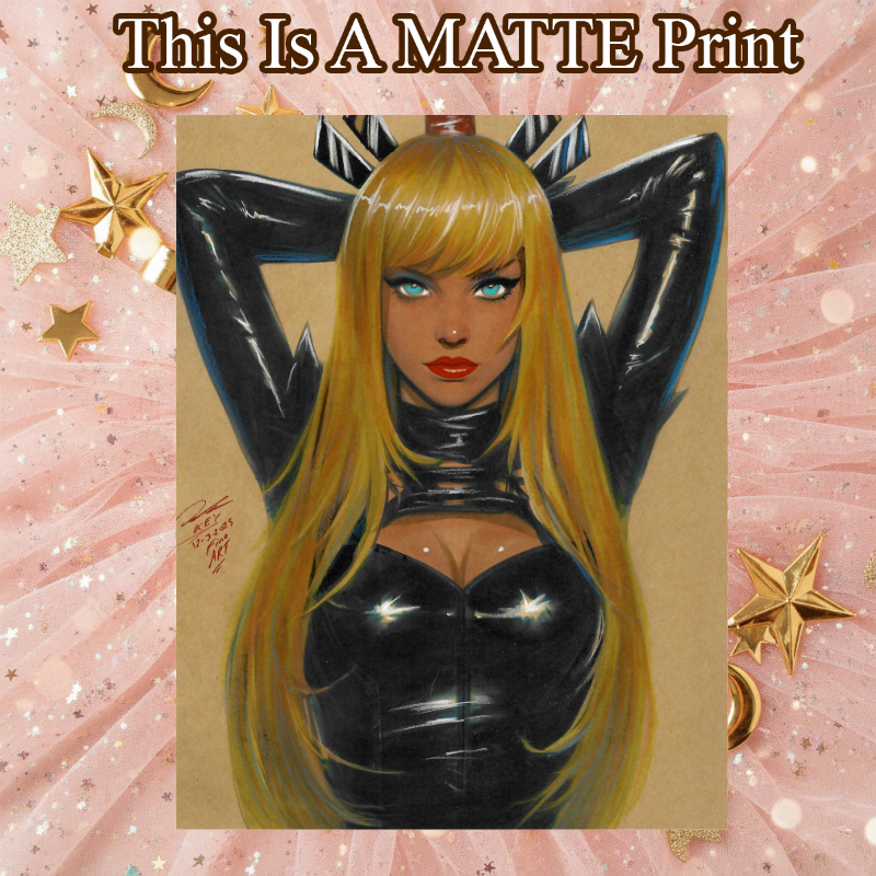 Magik Art Illustration Hard Signed 8.5x11in Fine Art PRINT